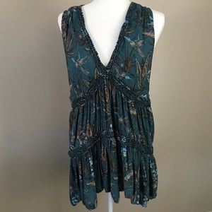NWT Free People Hummingbird Tunic Tank